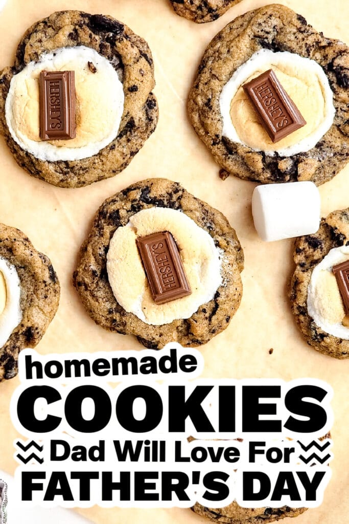 cookies for father's day - Oreo S’mores Cookies copy