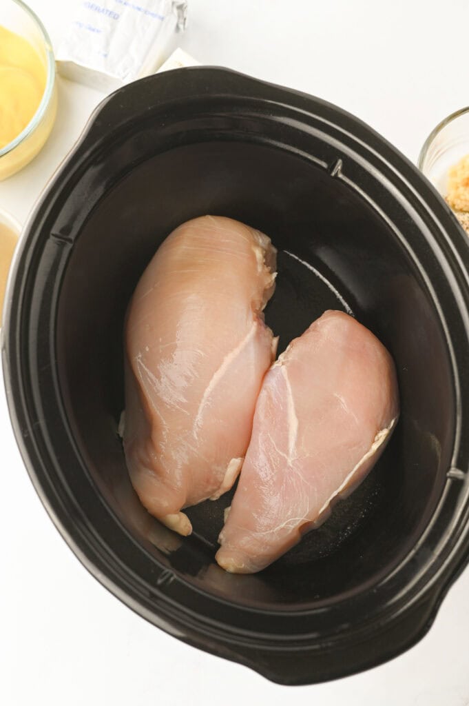 Crockpot Angel Chicken Process Photo