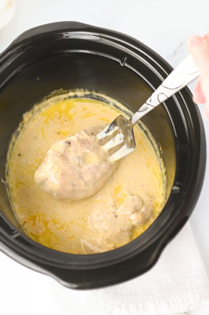 Crockpot Angel Chicken Process Photo