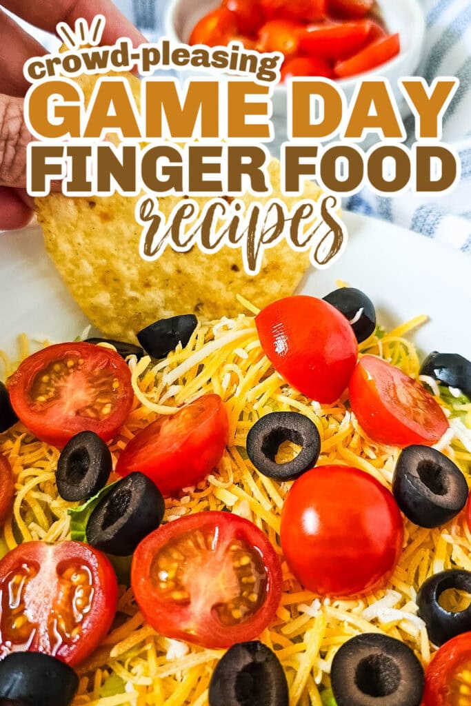 game day finger foods -Classic Taco Dip