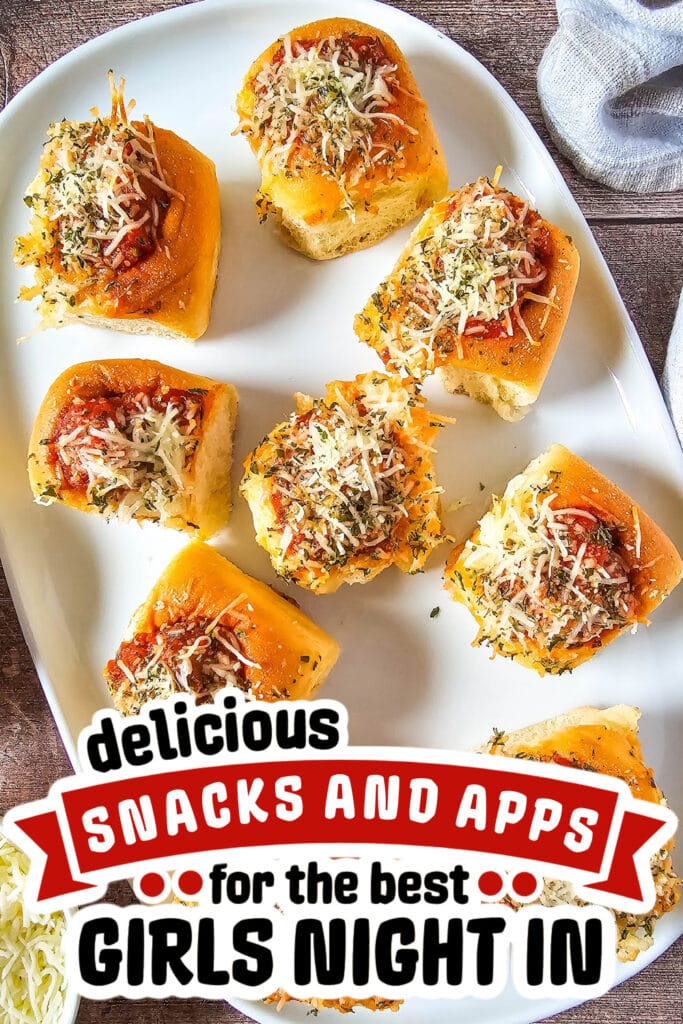girls night snacks -Meatball Sliders