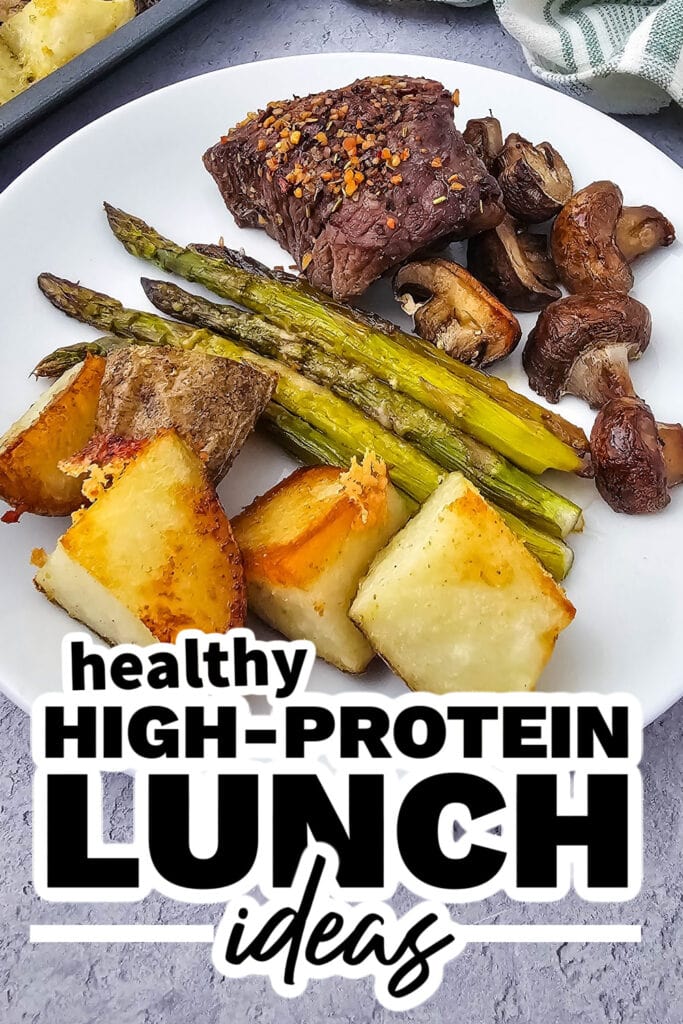 high protein lunch ideas - Sheet Pan Steak and Vegetables