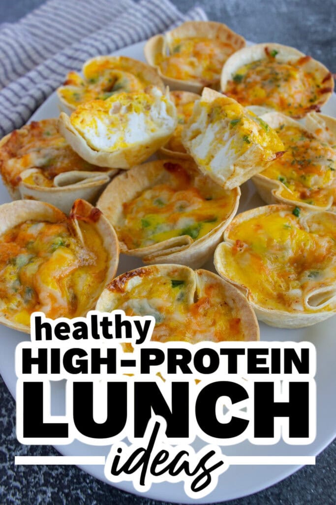 high protein lunch ideas - Three Cheese Mini Quiches