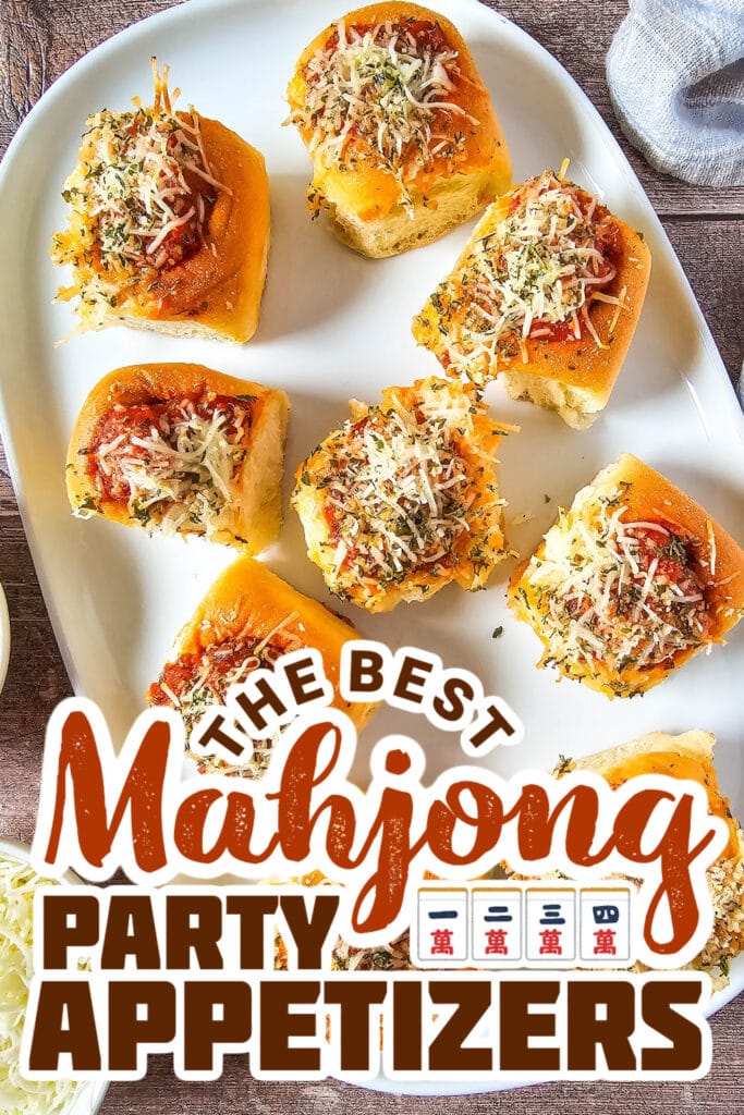 mahjong party food ideas - Meatball Sliders
