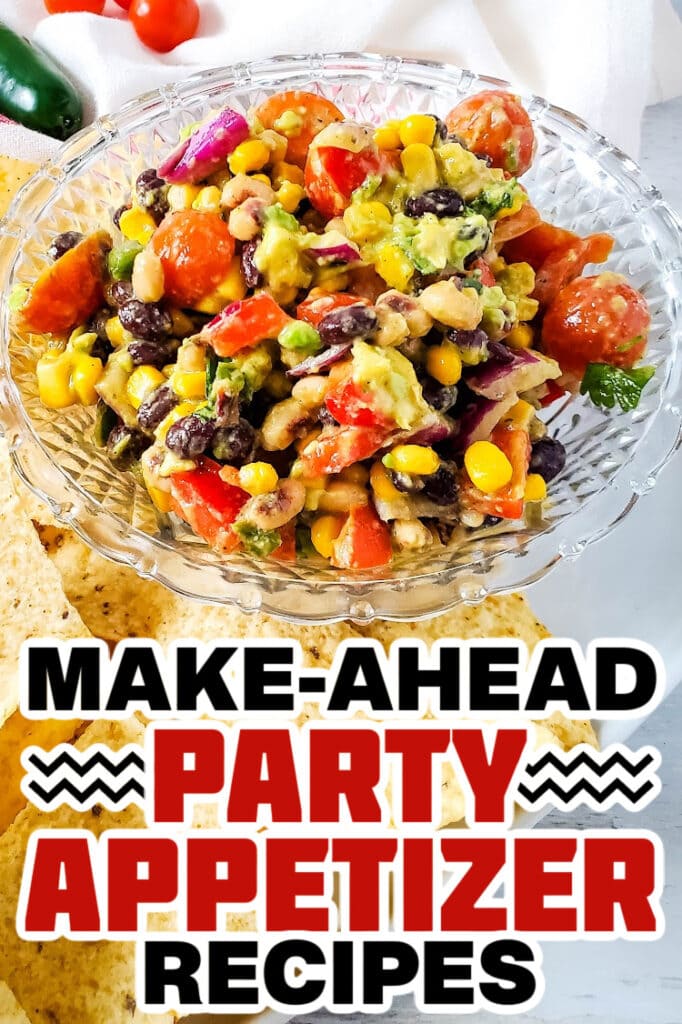 make ahead appetizer -Cowboy Caviar Dip