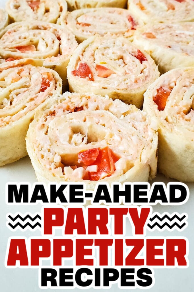 make ahead appetizer-Seafood Pinwheels
