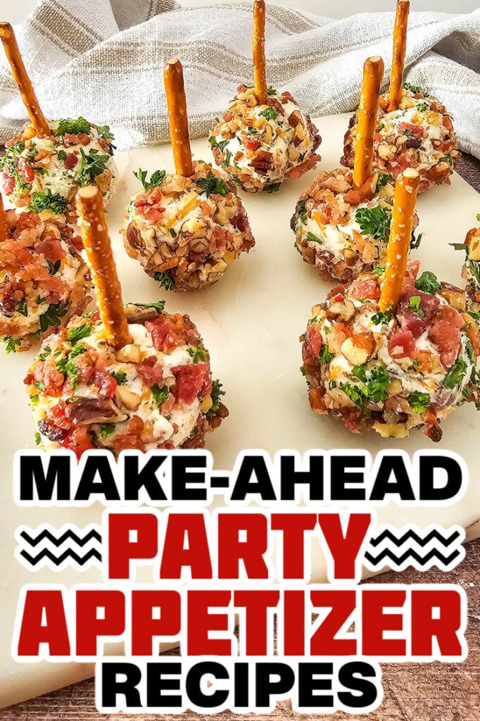 make ahead appetizer - cracked out cheeseball bites
