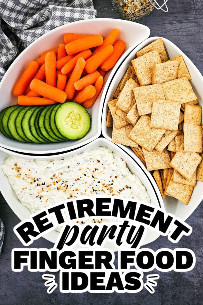 retirement party finger food ideas -Everything Bagel Dip