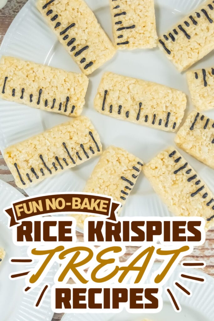 rice krispie treat recipes -Back-to-School Ruler Rice Krispies