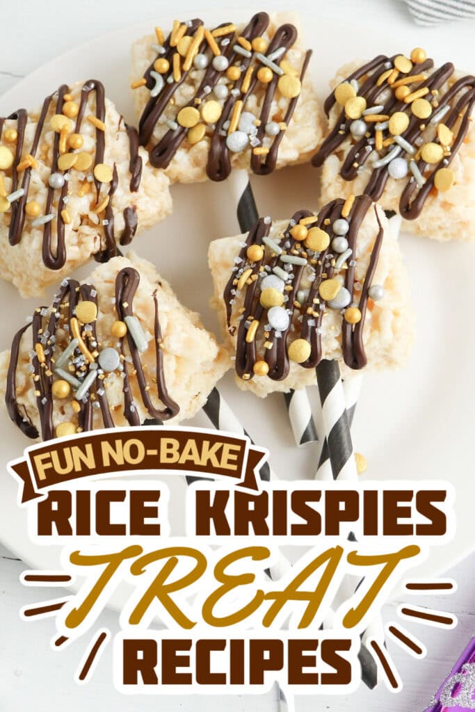 rice krispie treat recipes -Sparkly Rice Krispies Treats