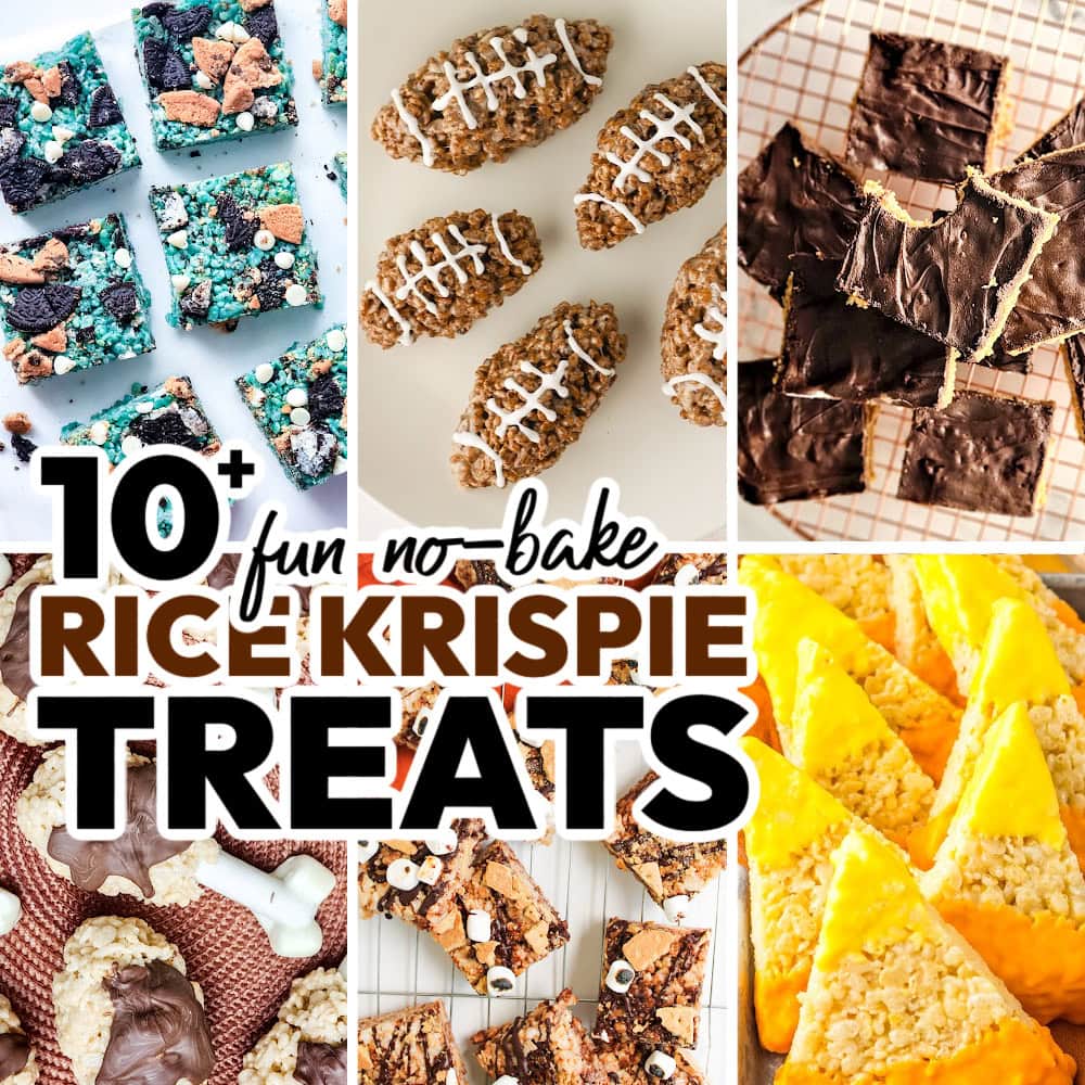 rice krispie treats recipe featured image