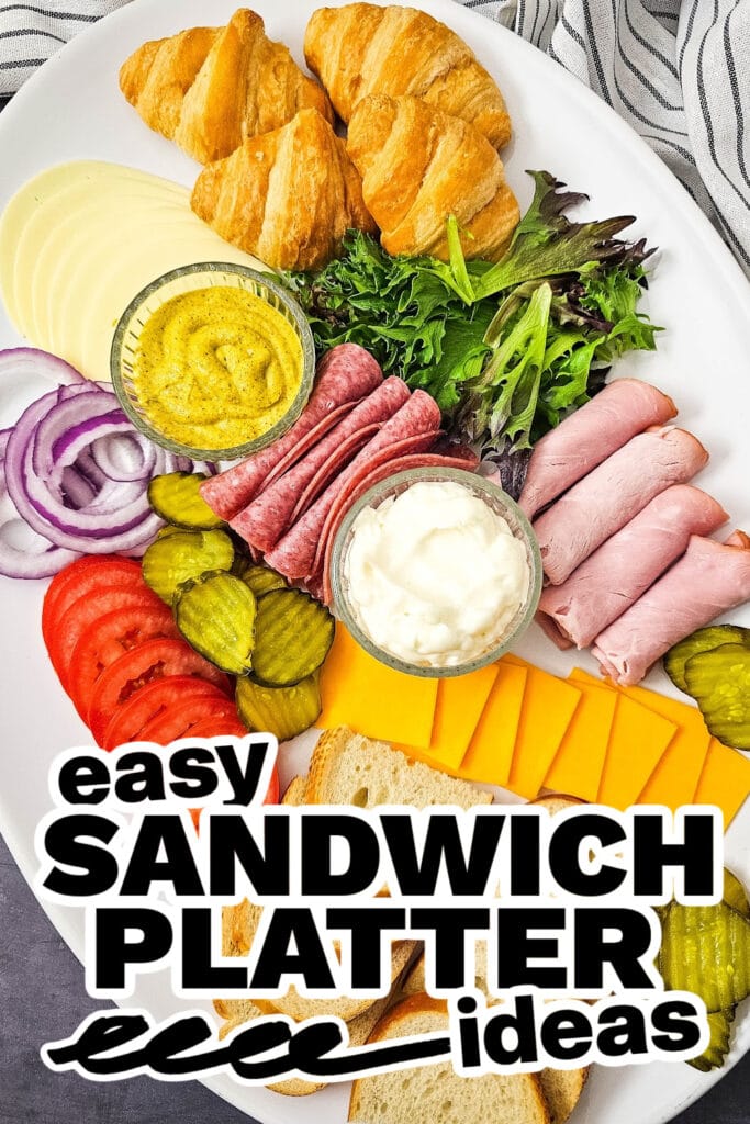 sandwich platter ideas - Make-Your-Own Mini Sandwich Board
