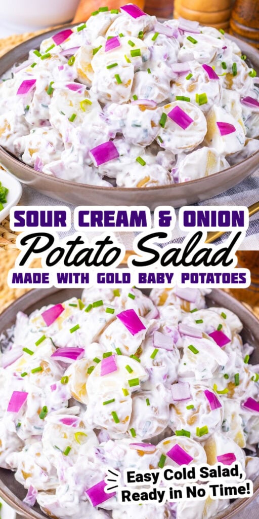 sour cream and onion potato salad