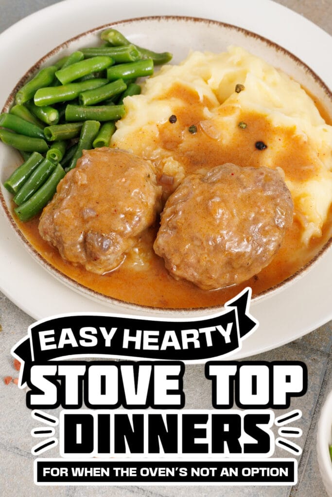 stove top dinners - Classic Salisbury Steak