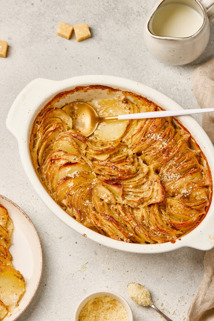 Creamy Scalloped Potatoes Process Photo