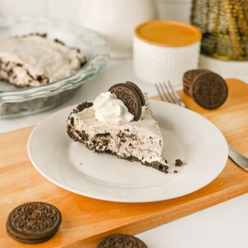 No Bake Oreo Pie