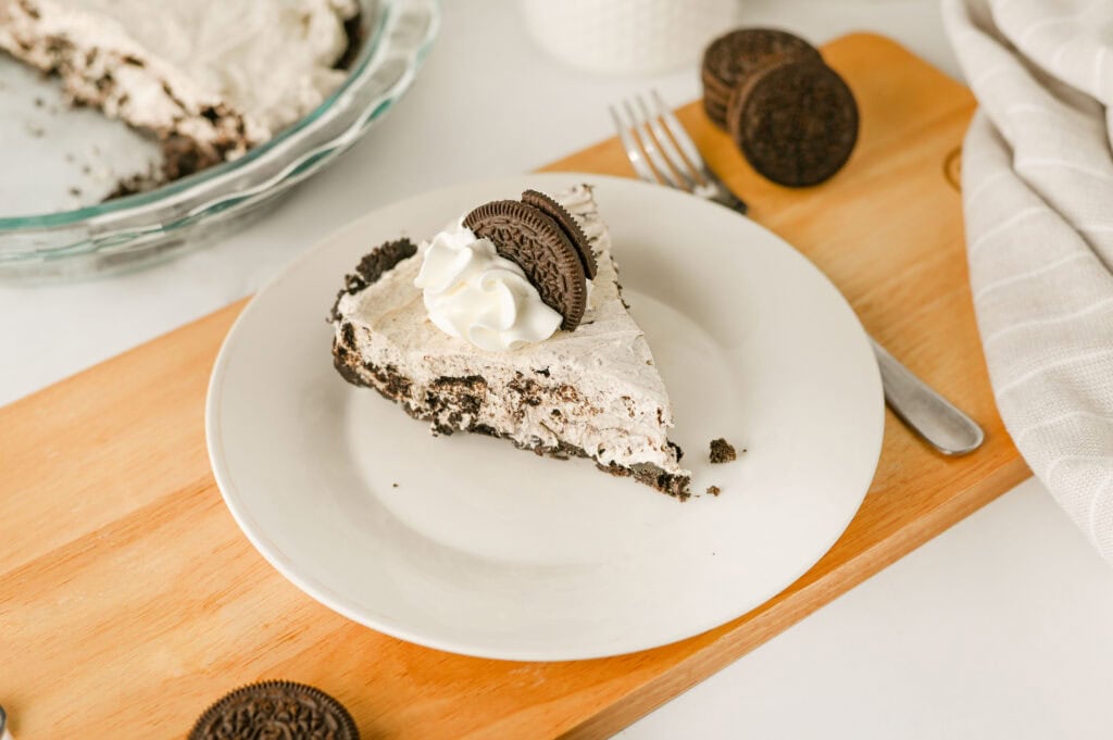 No Bake Oreo Pie