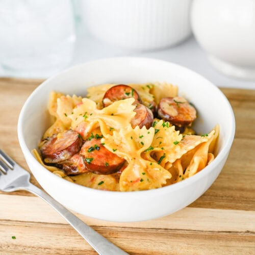One Pot Cajun Sausage Pasta