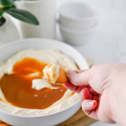 Caramel Apple Cheesecake Dip