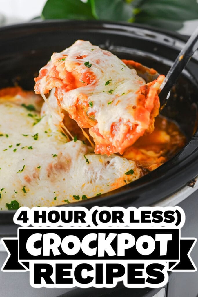 4 hour crockpot recipes -Crockpot Ravioli Lasagna