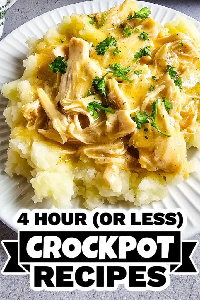 4 hour crockpot recipes -Slow Cooker Chicken and Gravy