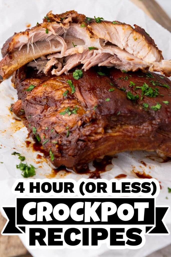 4 hour crockpot recipes -Slow Cooker Honey Garlic Soy Spareribs