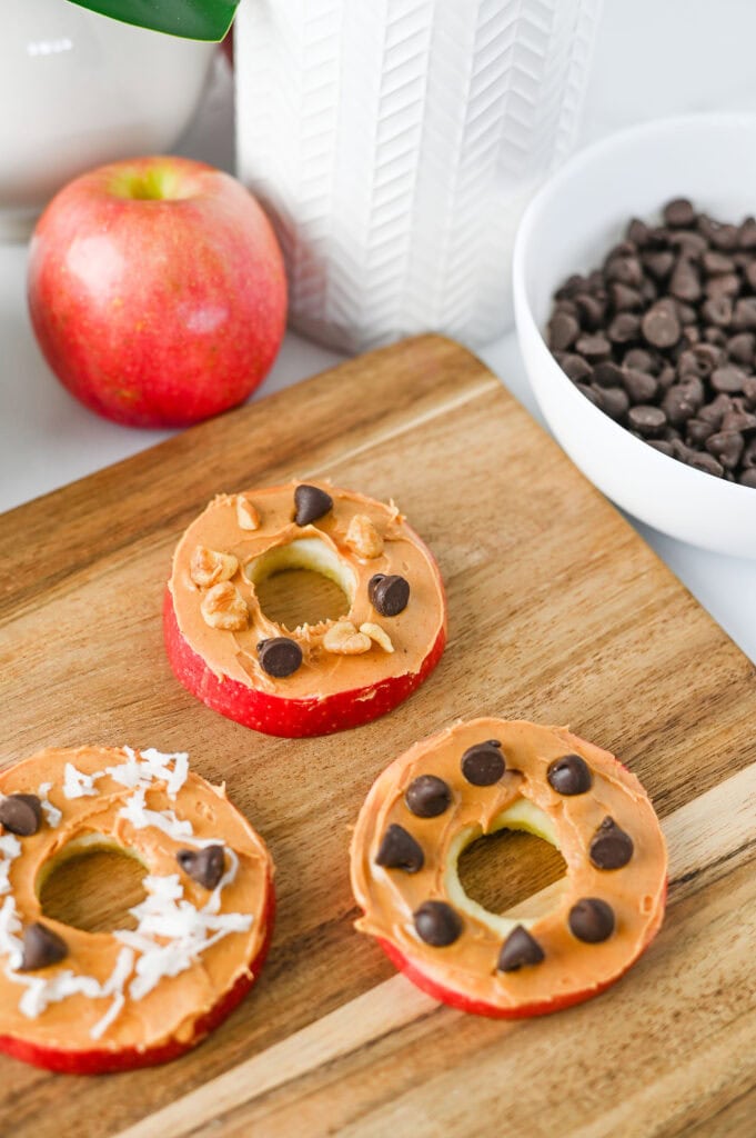 Apple Slice Cookies Process Photo