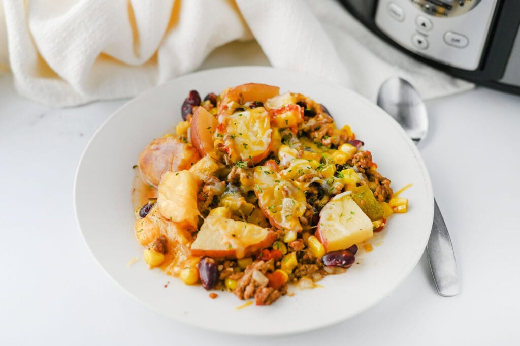 Crockpot Cowboy Casserole