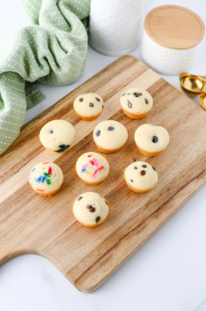 Pancake Bites Process Photo