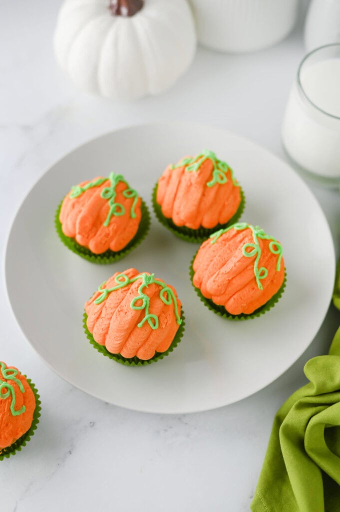 pumpkin cupcakes