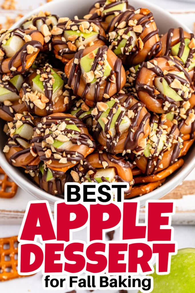 Apple Dessert Recipe-Apple Pretzel Bites