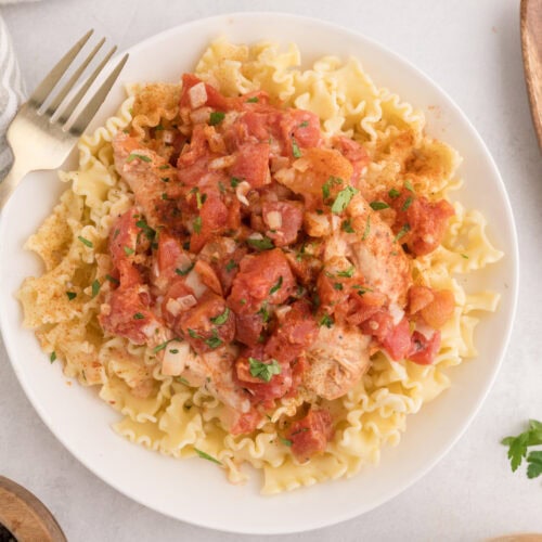 Slow Cooker Chicken Paprikas
