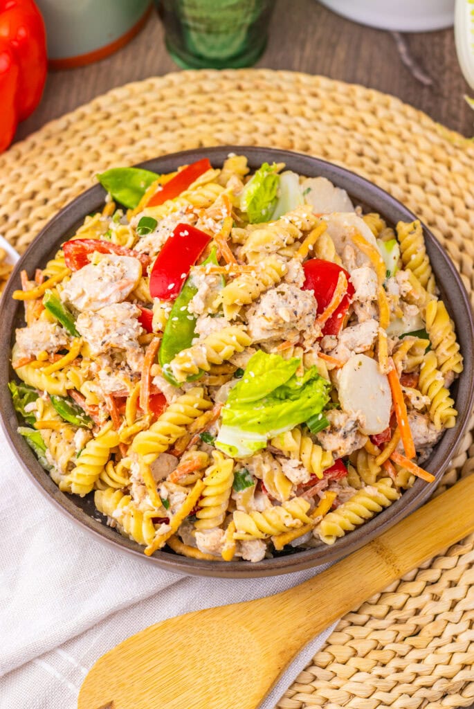 Chinese Chicken Pasta Salad