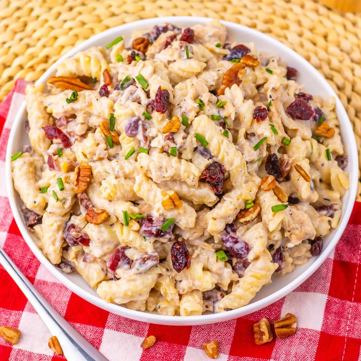 Cranberry White Cheddar Chicken Pasta Featured Image copy