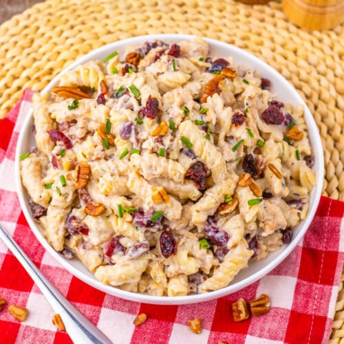 Cranberry White Cheddar Chicken Pasta