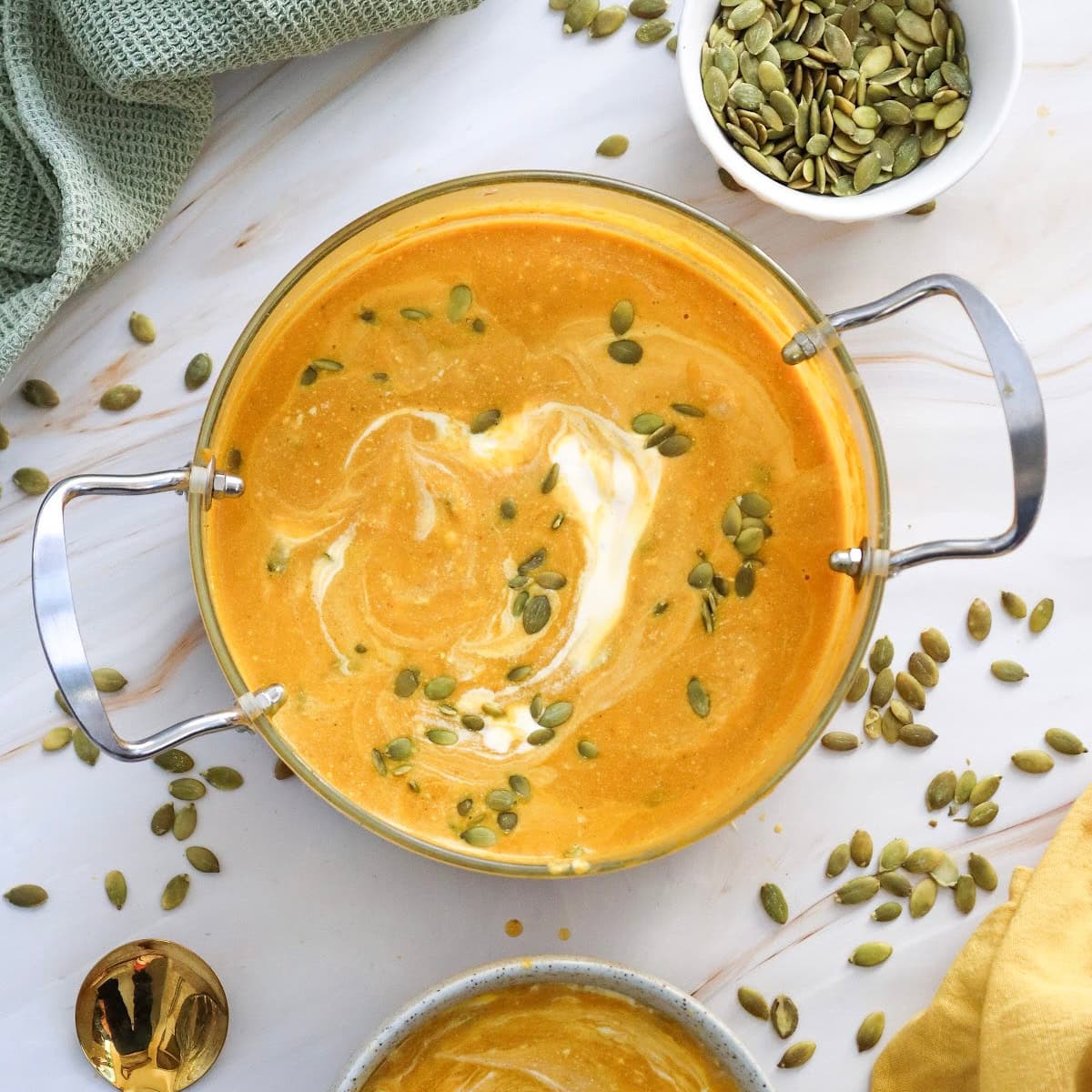 Creamy Pumpkin Soup Featured Image copy