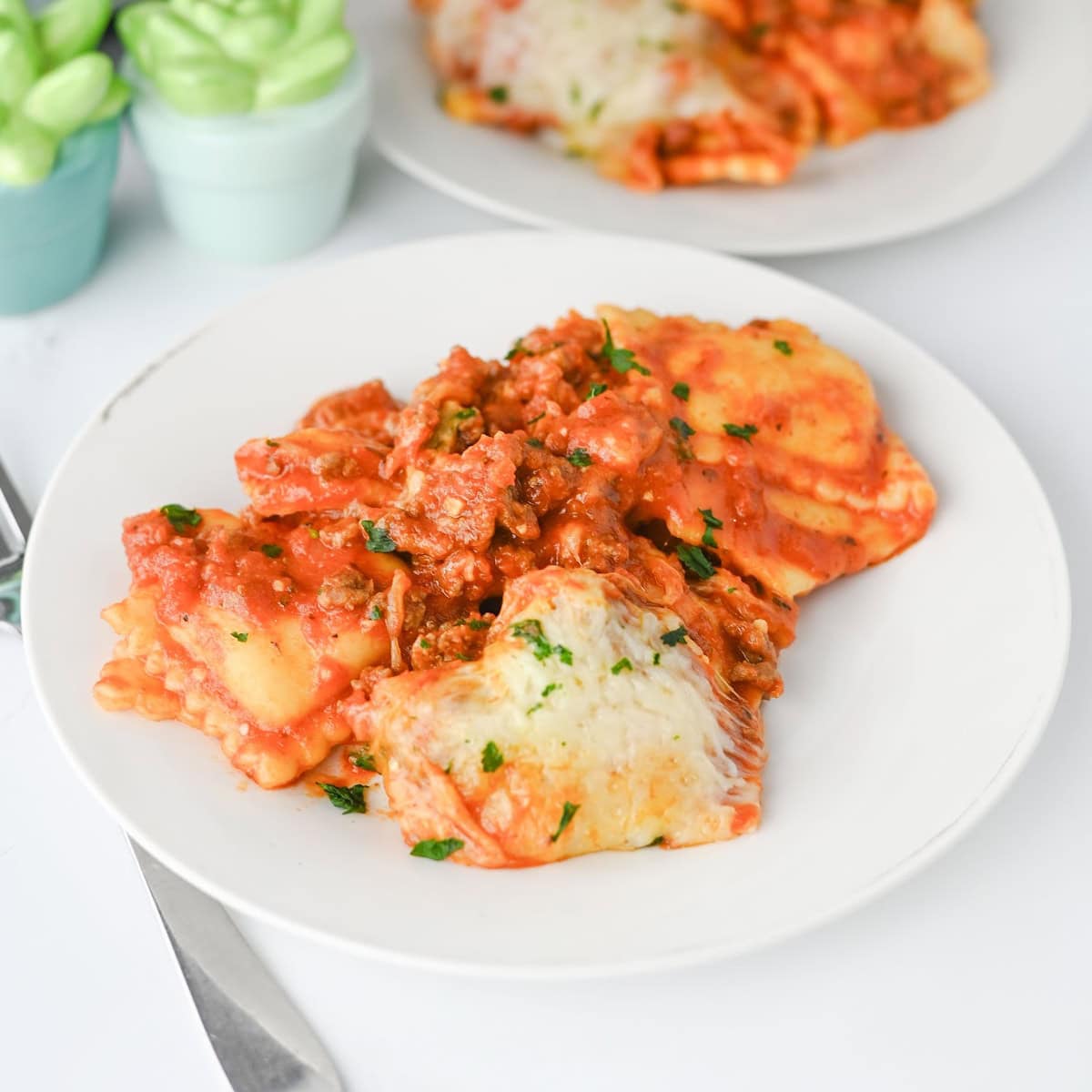 Crockpot Ravioli Lasagna Featured Image copy