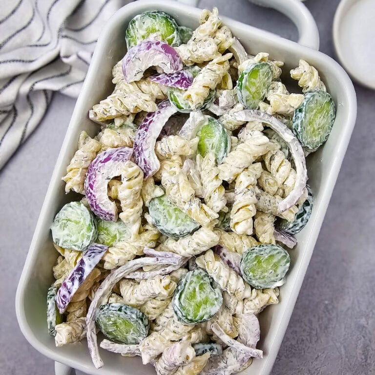 Cucumber Pasta Salad Featured Image copy