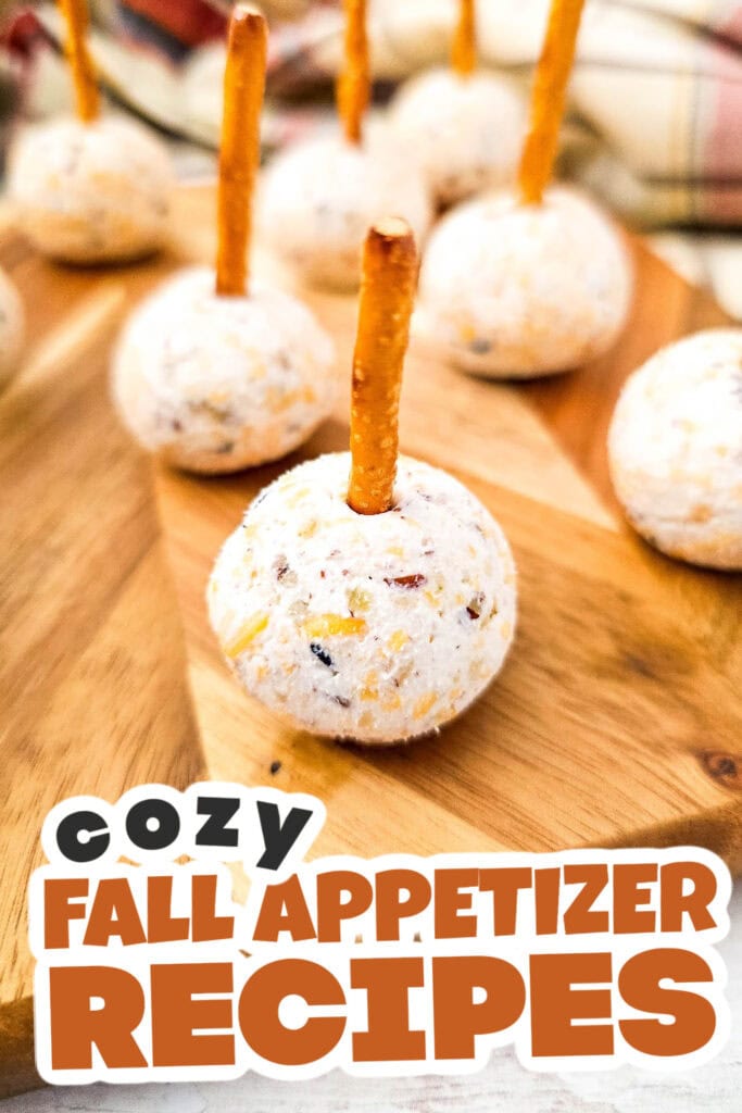 Fall Appetizers-Cheeseball Bites