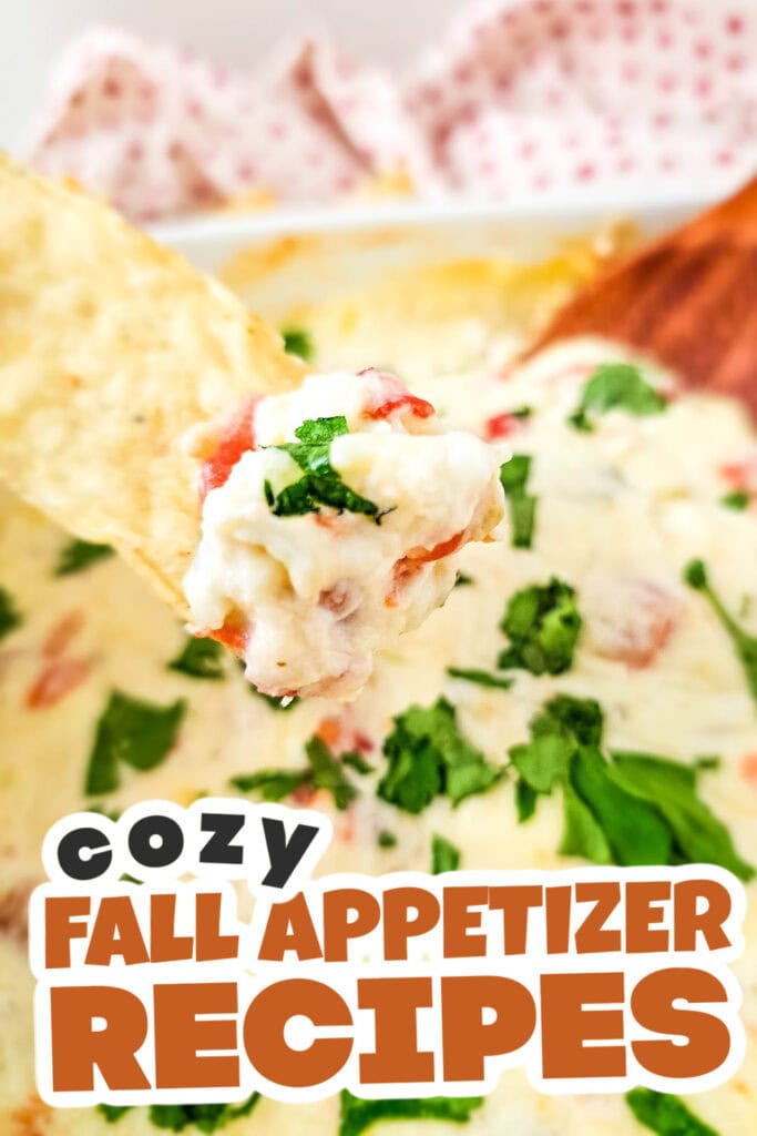 Fall Appetizers-Oven-Baked Queso Dip