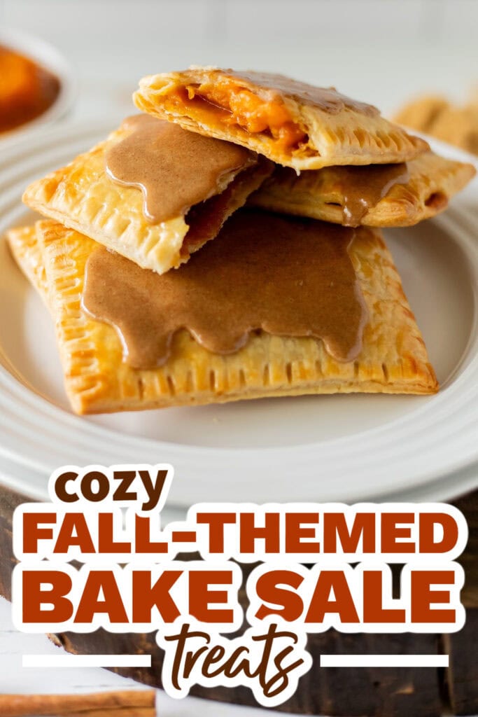 Fall Bake Sale Treats-Homemade Pumpkin Pie Tarts