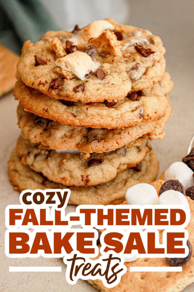 Fall Bake Sale Treats- S’more Cookies_ A Fall Campfire Classic