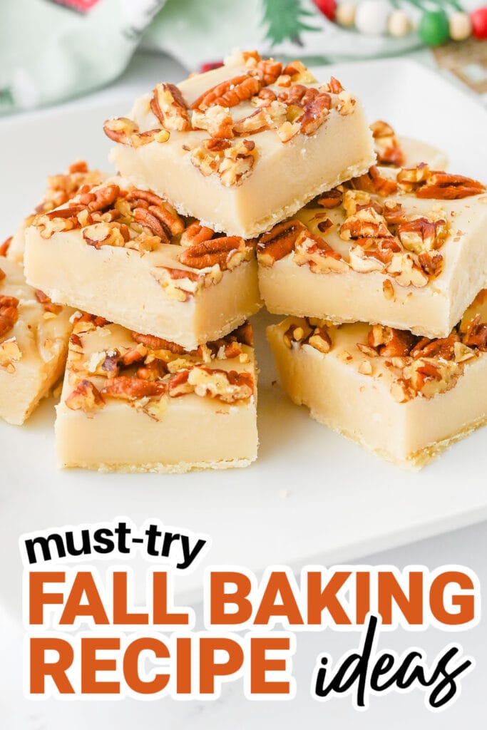 Fall Baking Recipes-Pecan Pie Fudge