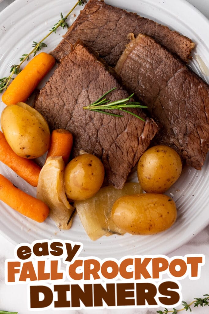 Fall Crockpot Dinner Ideas-Crockpot Slow Cooker Rump Roast