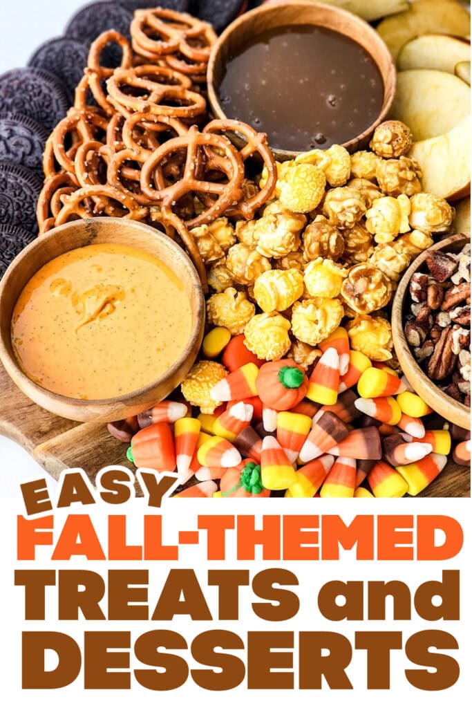 Fall Treats and Desserts-Easy Autumn Charcuterie