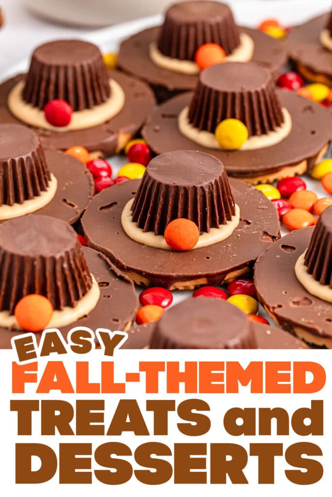 Fall Treats and Desserts-Pilgrim Hats Cookies