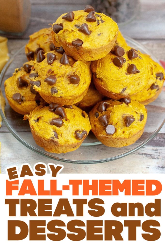 Fall Treats and Desserts-Pumpkin Chocolate Chip Muffins