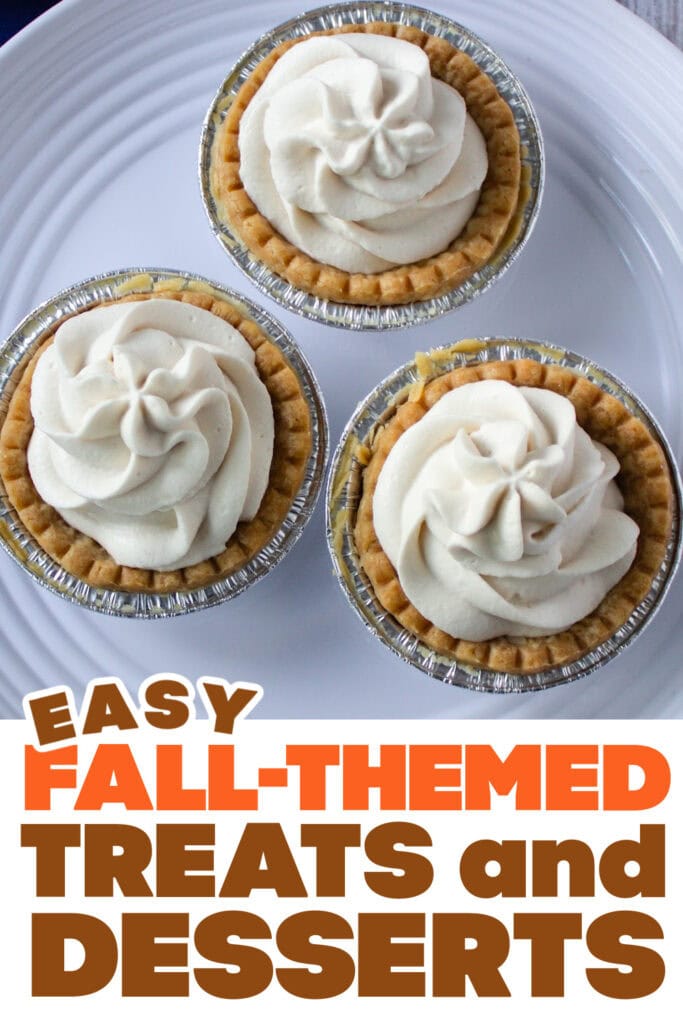 Fall Treats and Desserts-Salted White Chocolate Caramel Tarts