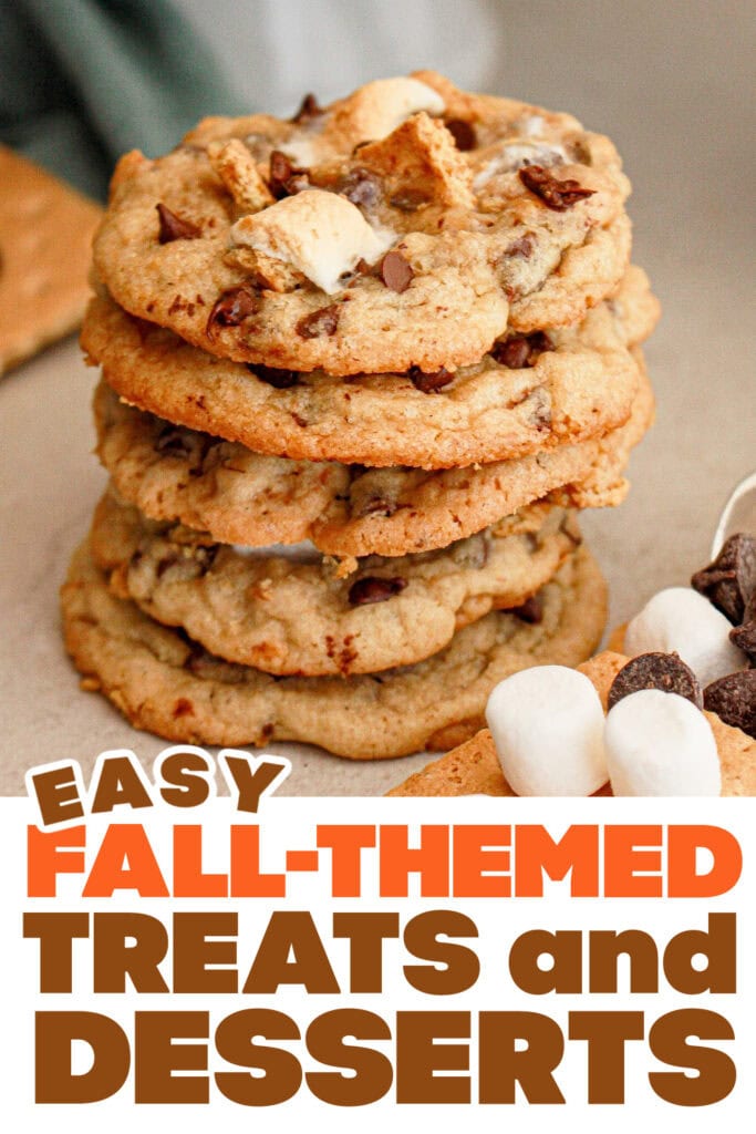Fall Treats and Desserts-S’more Cookies_ A Fall Campfire Classic