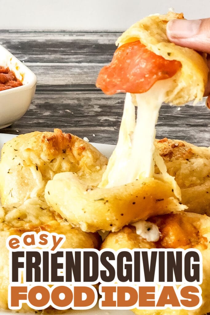 Friendsgiving Food Ideas-Cheesy Pepperoni Pizza Biscuits